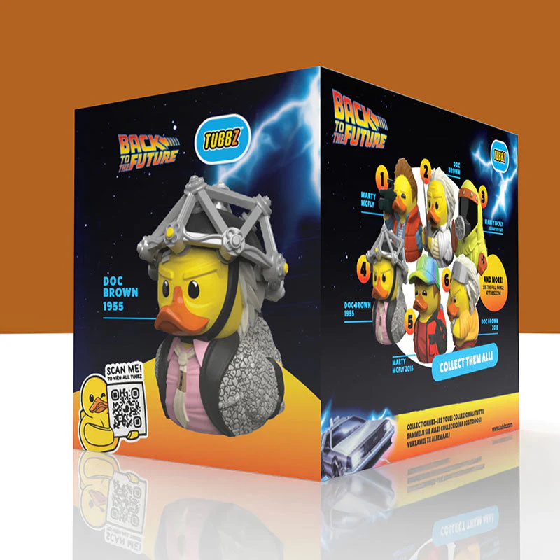 Back To The Future: Doc Brown 1950s TUBBZ (Boxed Edition) - Image 3