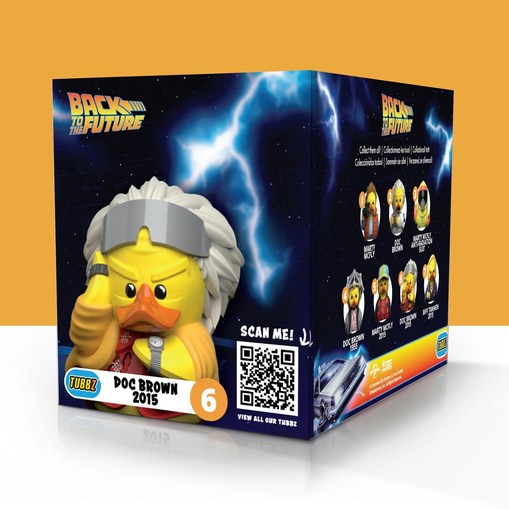 Back To The Future: Doc Brown 2015 TUBBZ (Boxed Edition) - Image 3