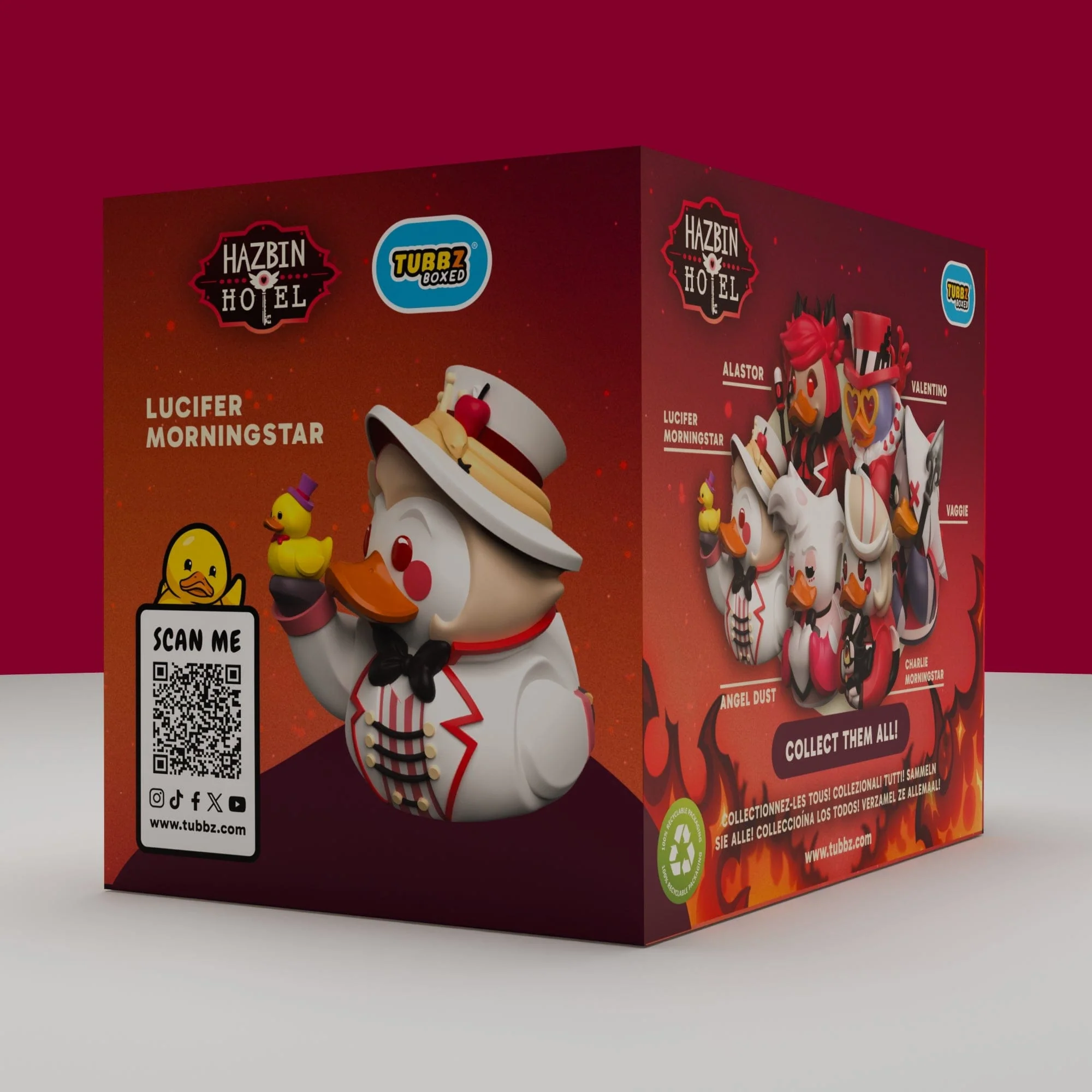 Hazbin Hotel: Lucifer Morningstar TUBBZ (Boxed Edition) - Image 2