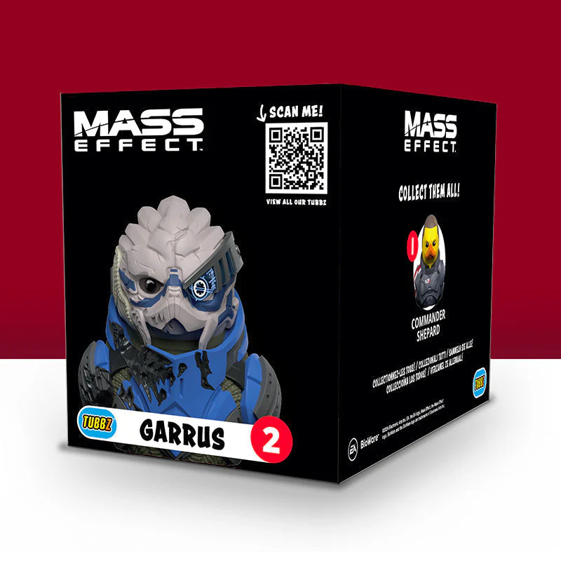 Mass Effect: Garrus TUBBZ Collectible Duck (Boxed Edition) - Image 3